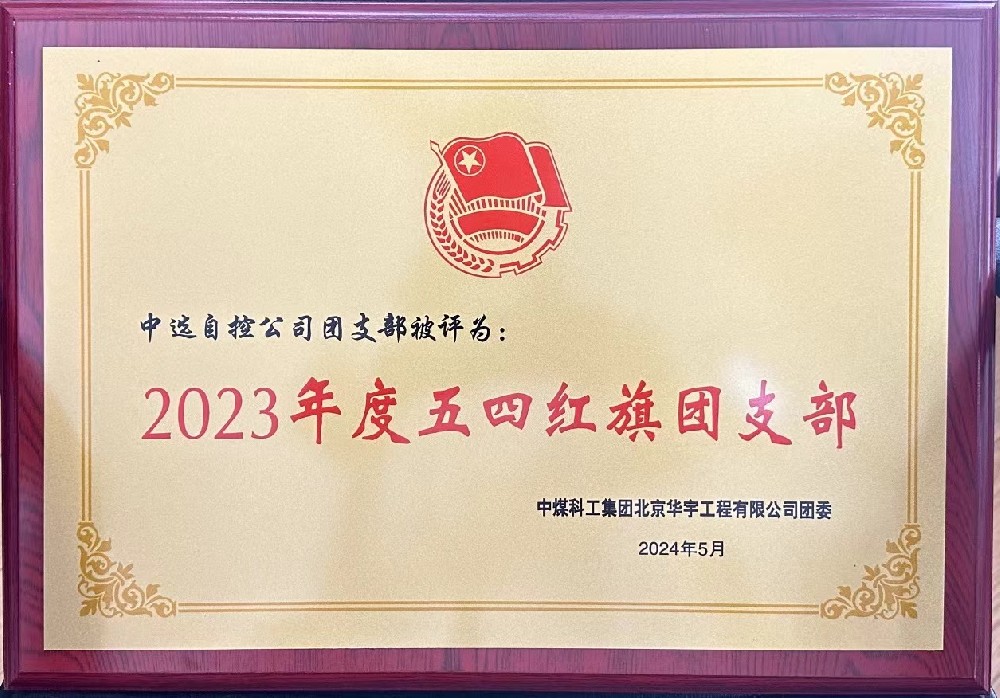 【公司新聞】聚青春榜樣 展中選風(fēng)采 | 中選自控團支部榮獲“五四紅旗團支部”等多項榮譽(yù)稱(chēng)號！